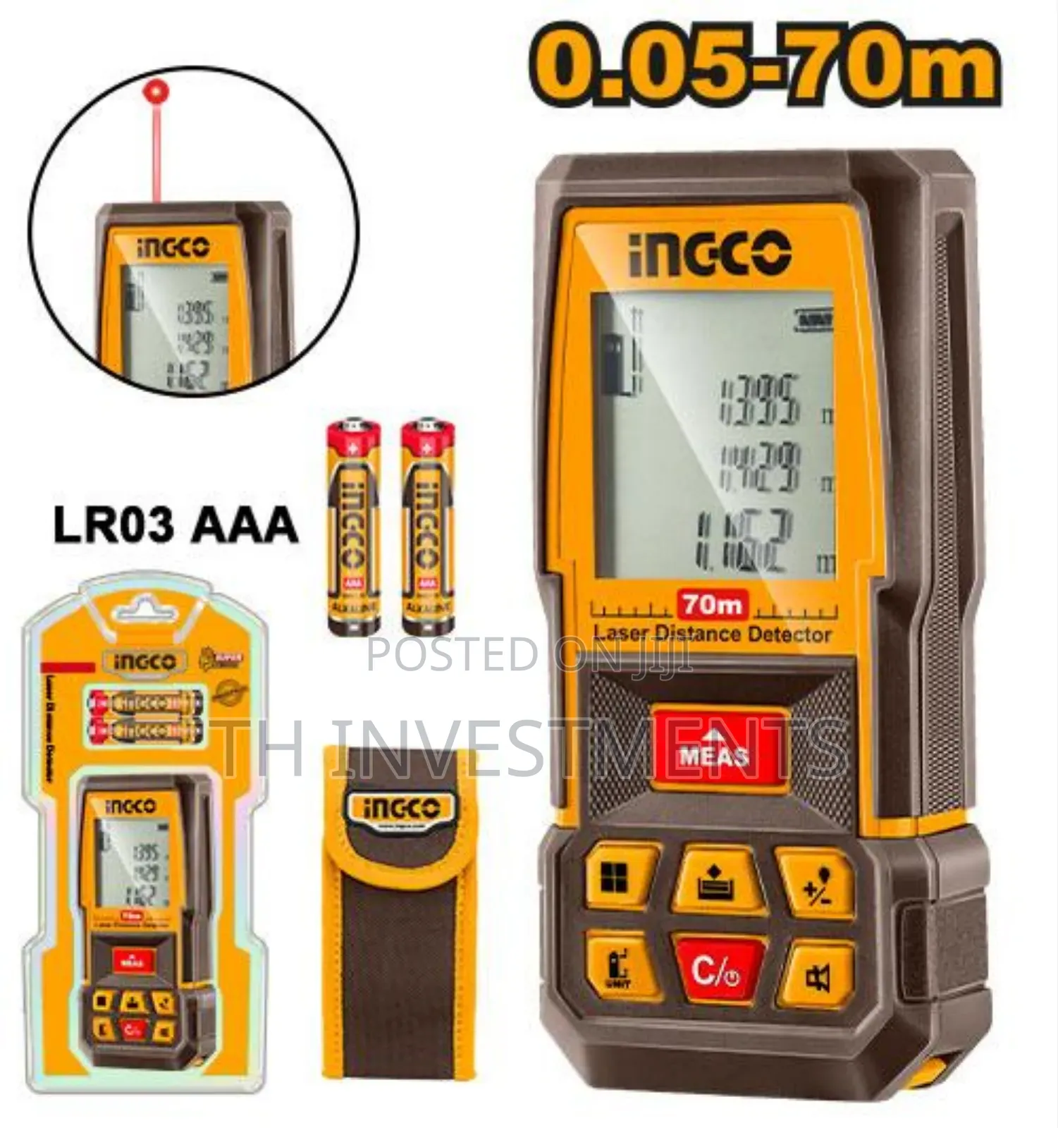 Laser Distance Detector 70meters
