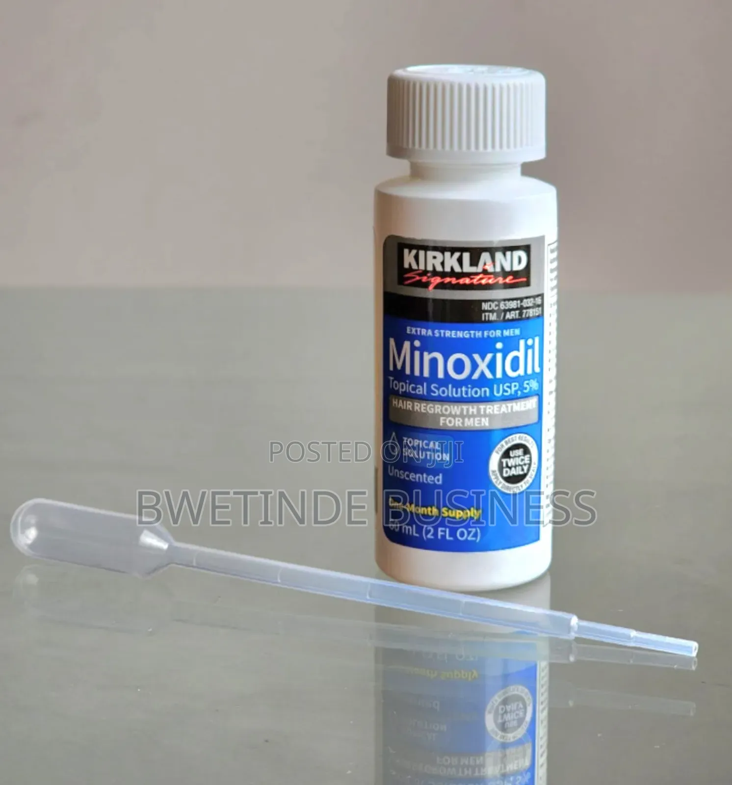 Kirkland Signature Minoxidil 5% Strength Hair Regrowth