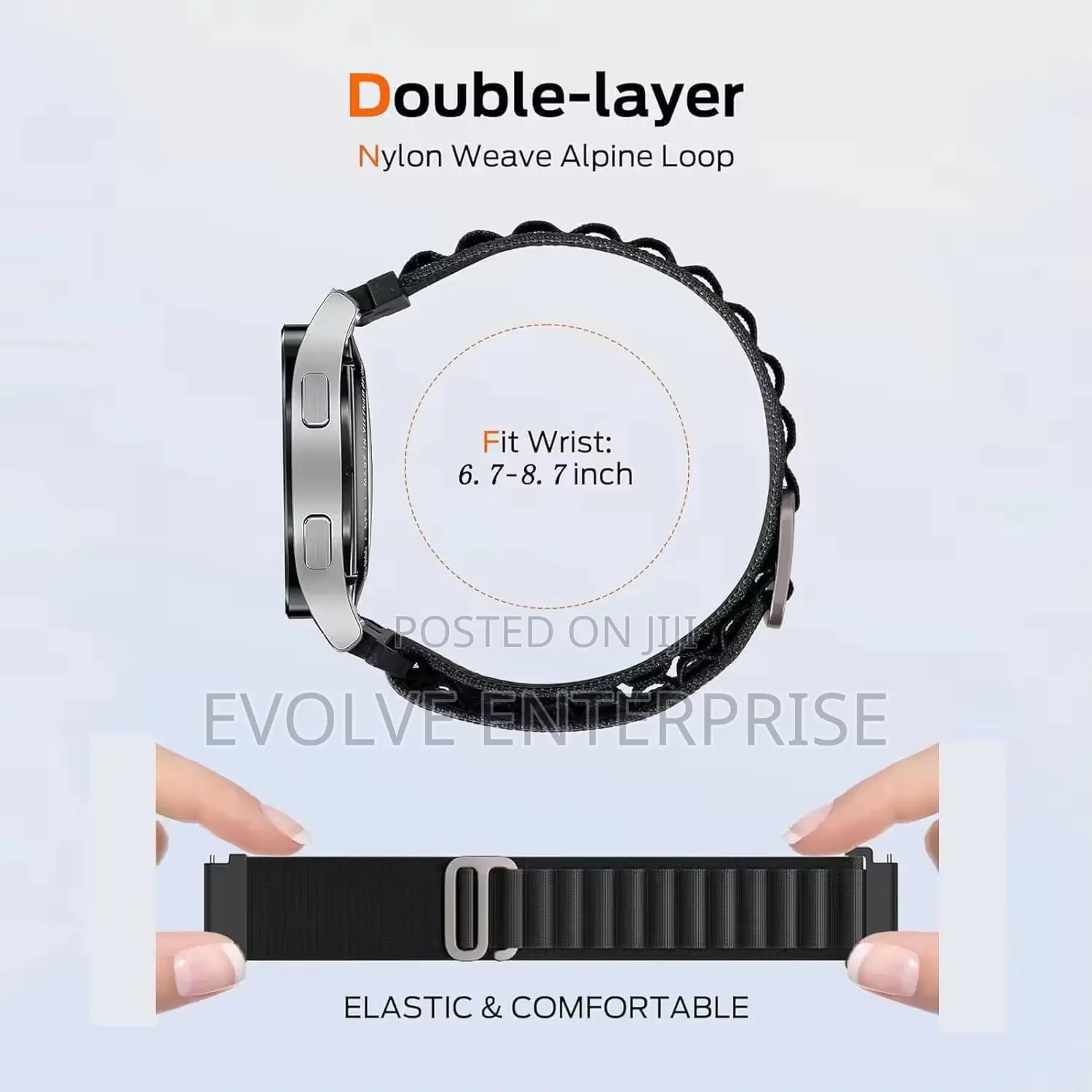 Nylon Band for Samsung Galaxy Watch 22mm