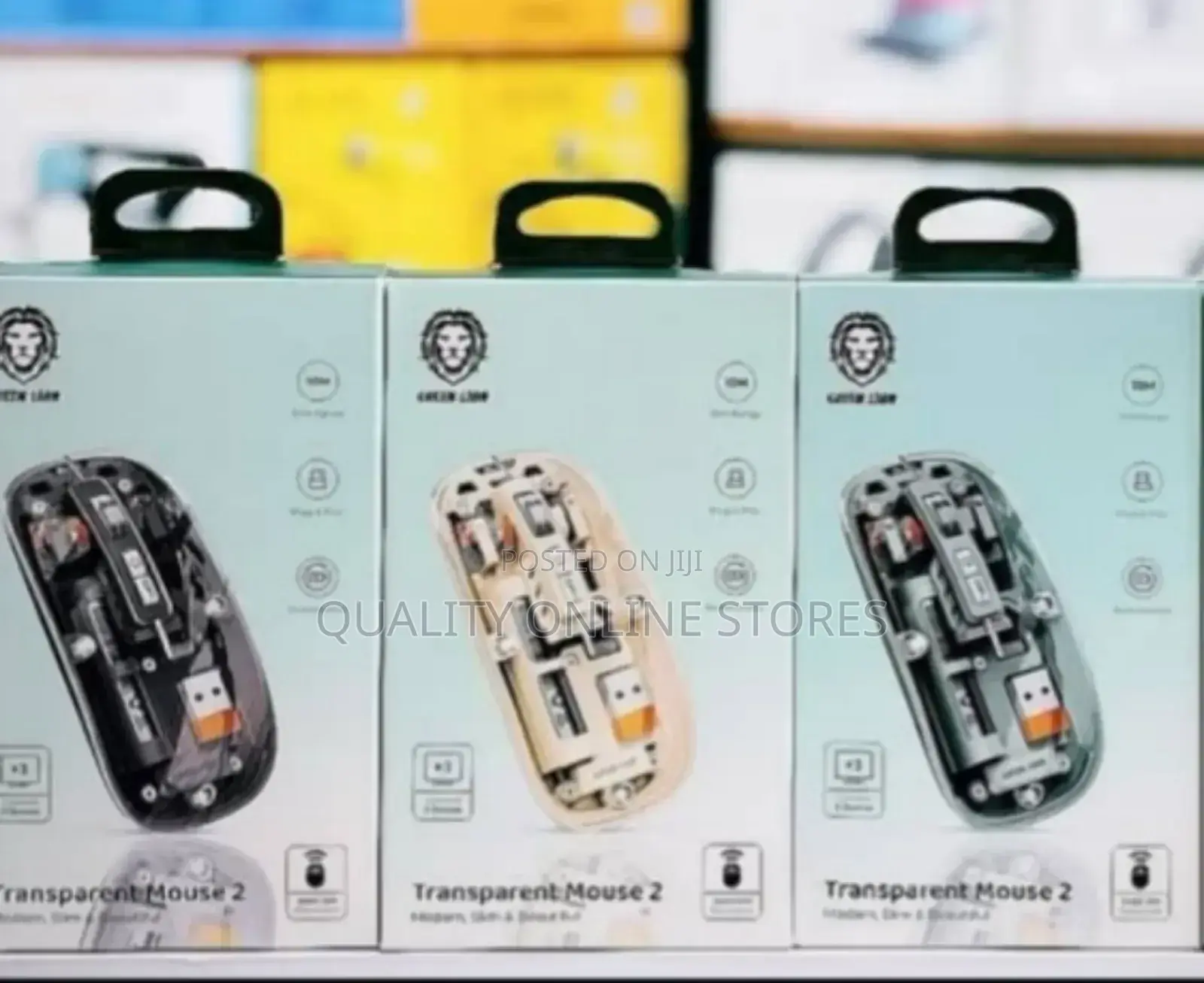 Transparent Rechargeable Mouse