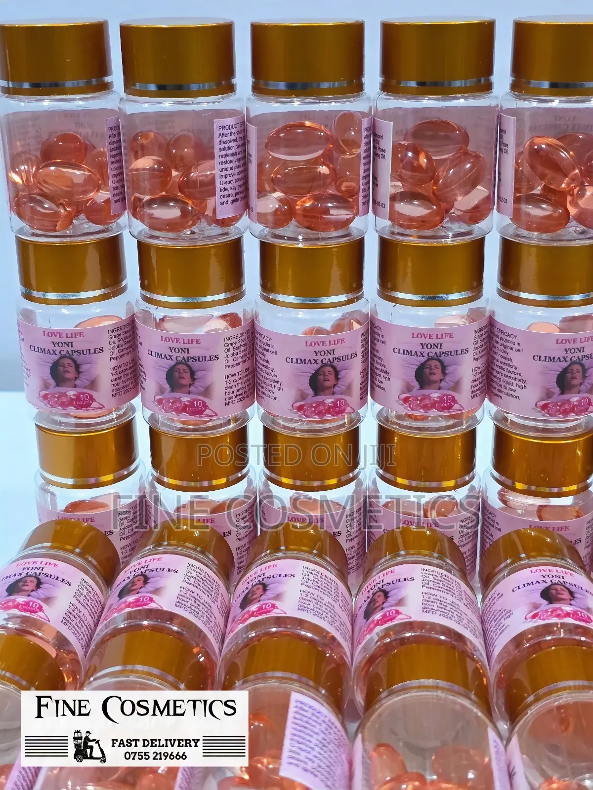 Wholesale Only Yoni Climax Capsules, G-Spot Vagina Wetness