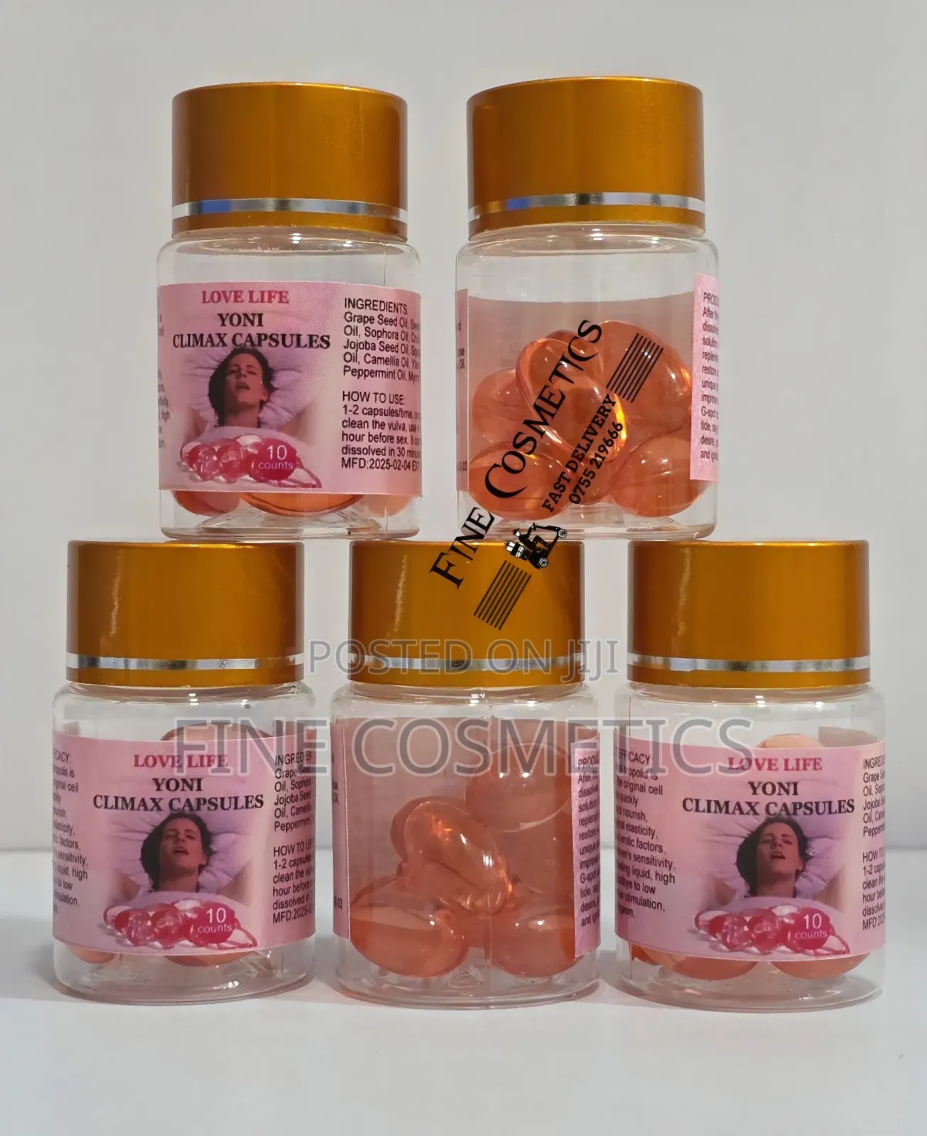 Wholesale Only Yoni Climax Capsules, G-Spot Vagina Wetness