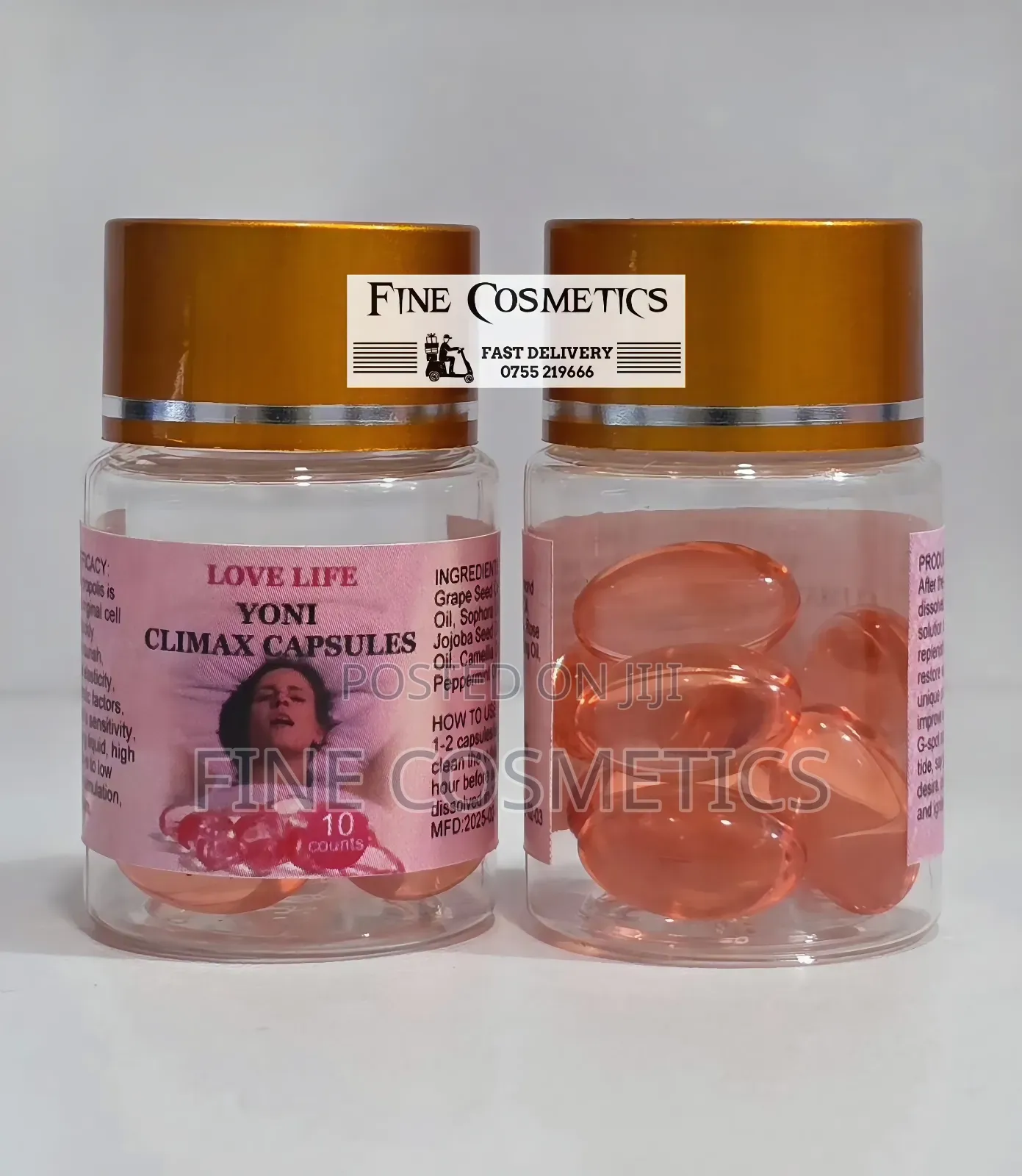 Wholesale Only Yoni Climax Capsules, G-Spot Vagina Wetness