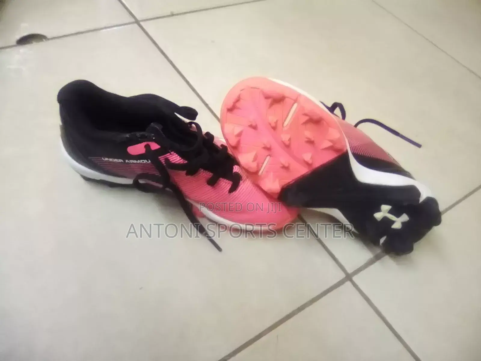 Pink Boots for Football