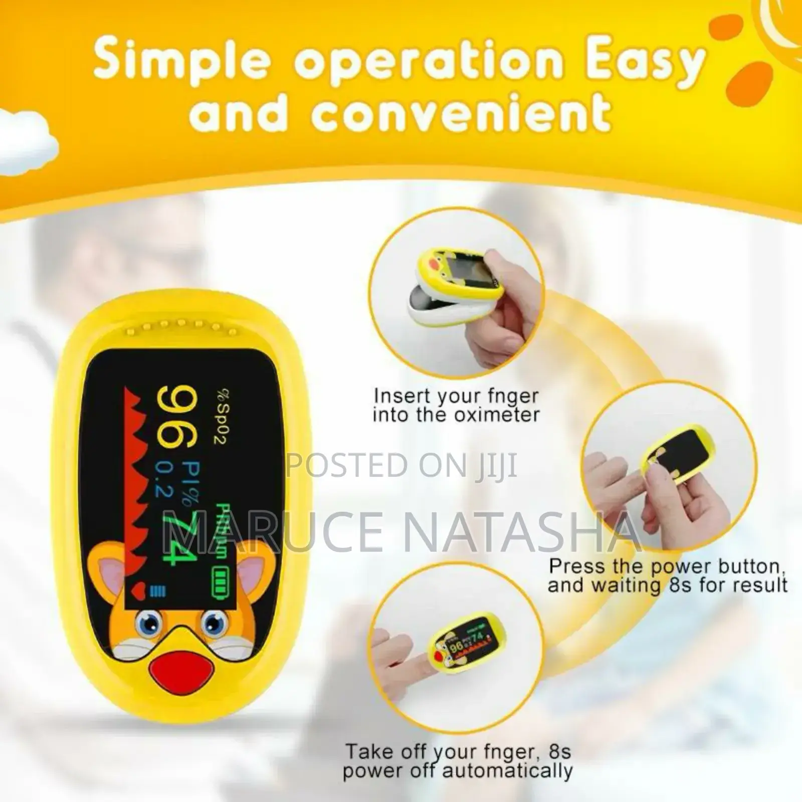Rechargeable Pulse Oximeter