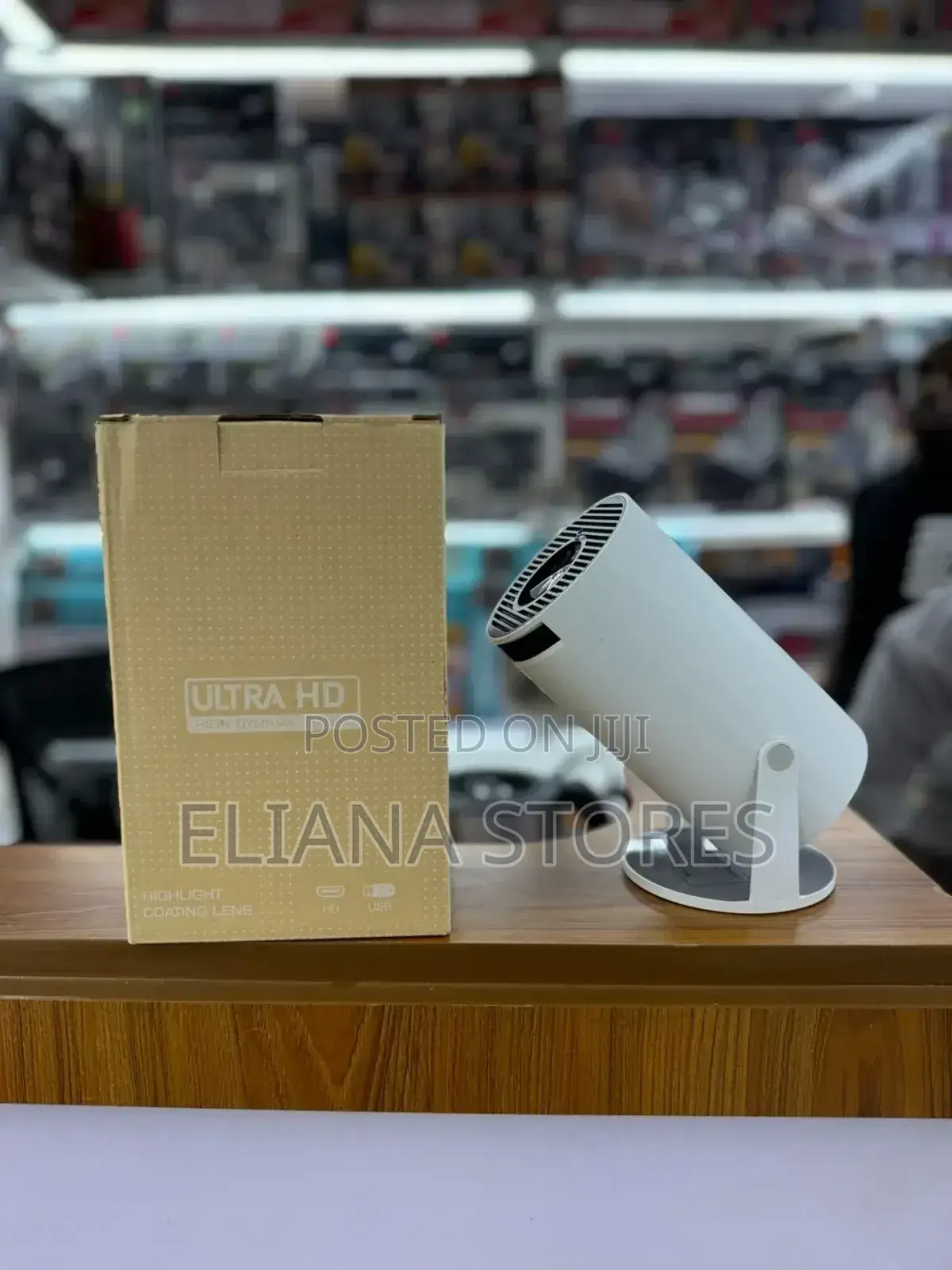 Round Mini Projector