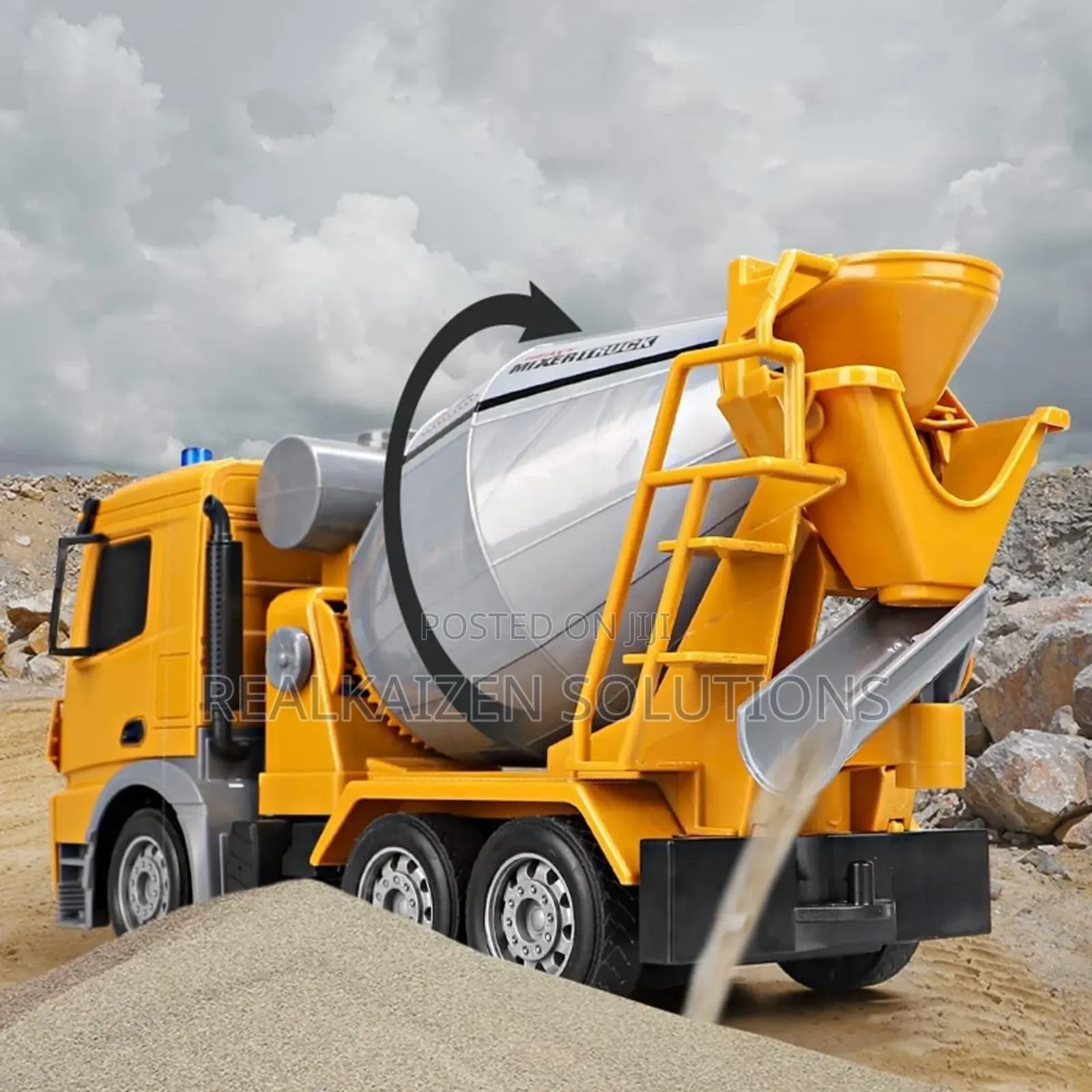 Children Heavy Engineering Dump Truck Concrete Mixer