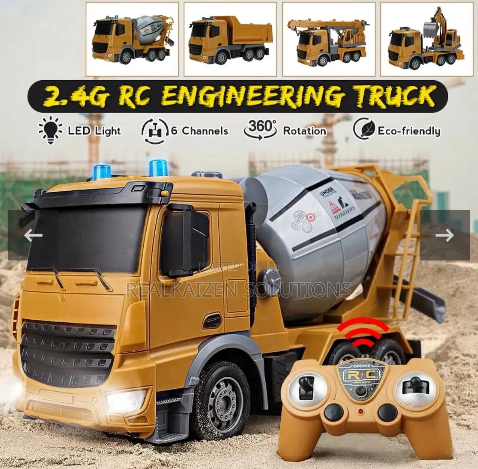 Children Heavy Engineering Dump Truck Concrete Mixer