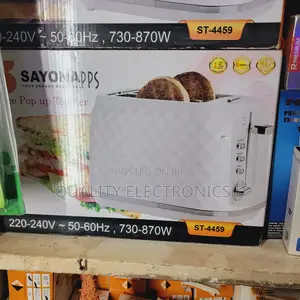 Sayona 2 Slice Pop Up Toaster 4459