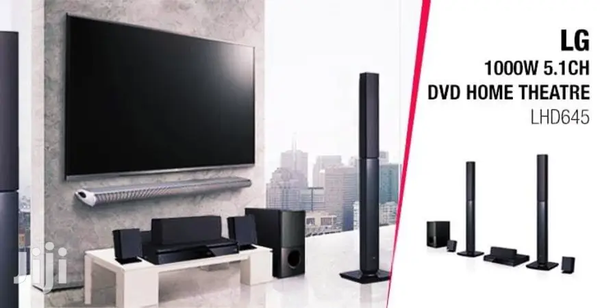 LG 5.1CH DVD Tall Boy Home Theater System
