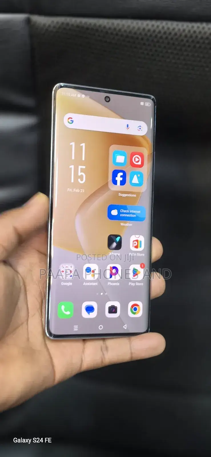 Infinix Hot 50 Pro 256 GB Gray
