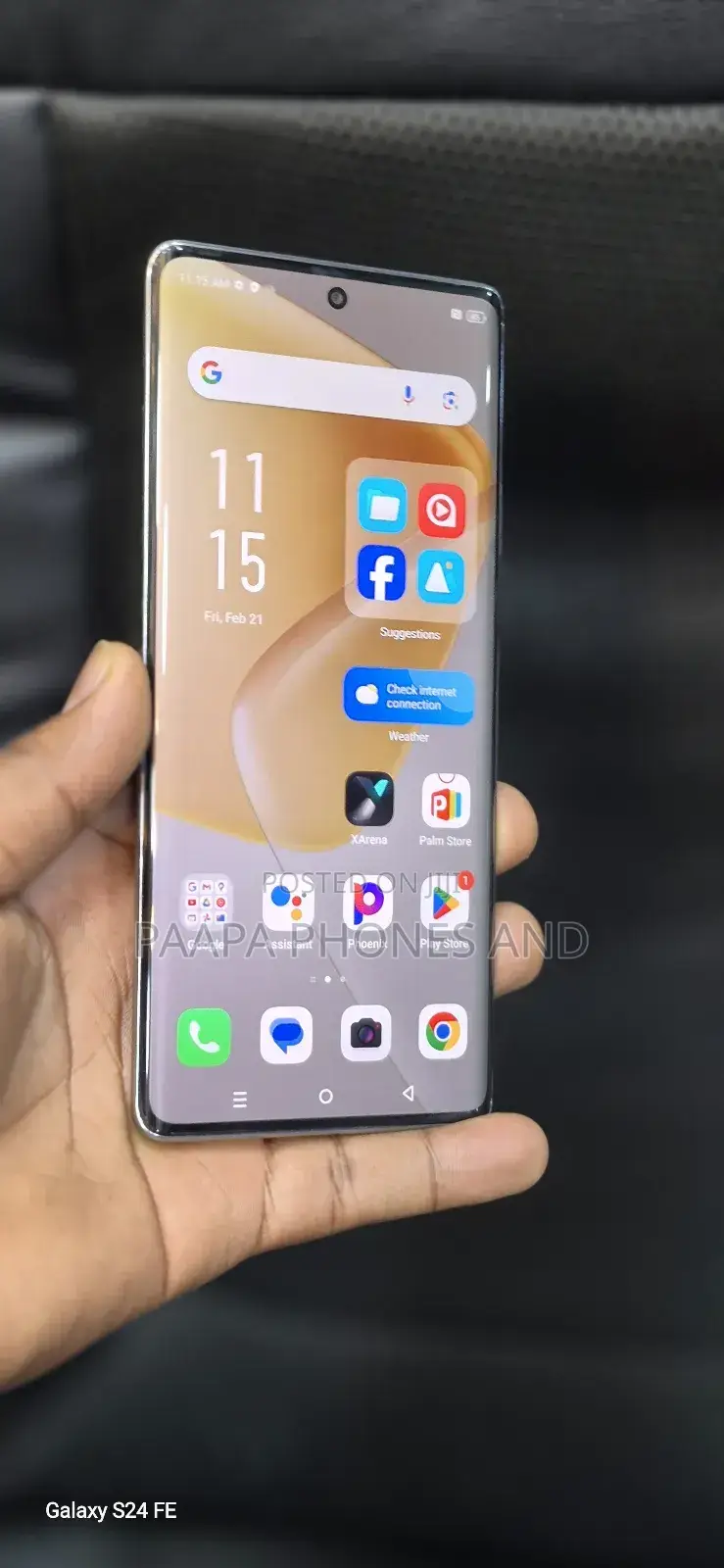 Infinix Hot 50 Pro 256 GB Gray