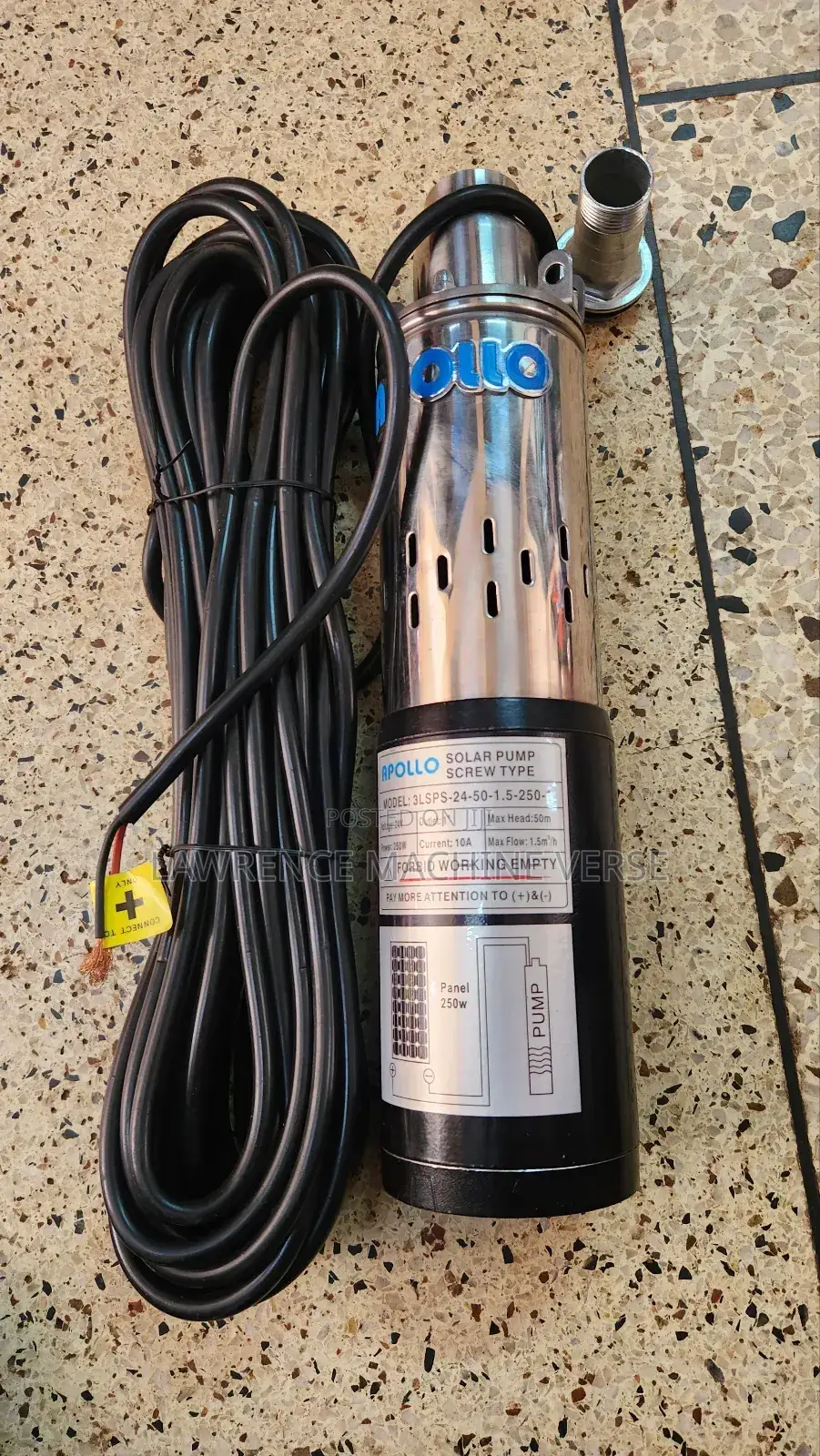 Solar Water Pump 50m 250W