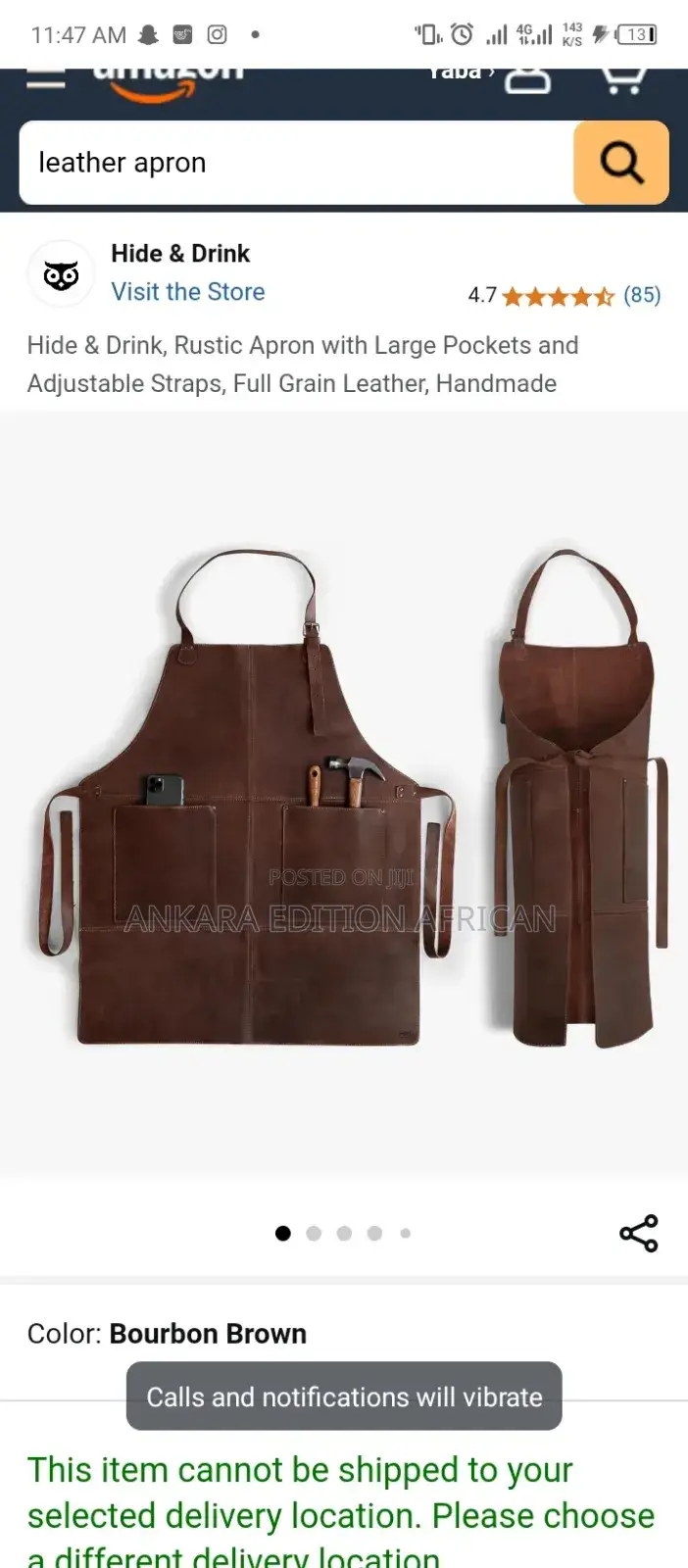 Pure Leather Aprons