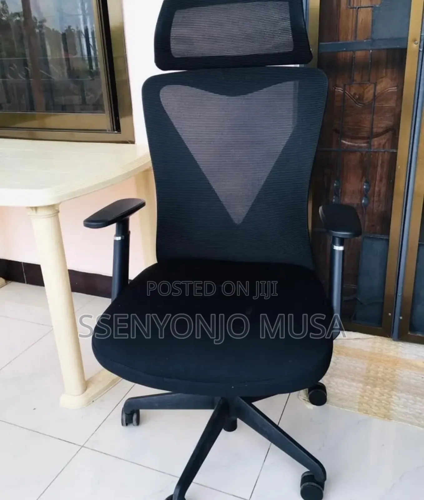 Falcon Highback Chair-Ergonomic Office Chair With Adjustable