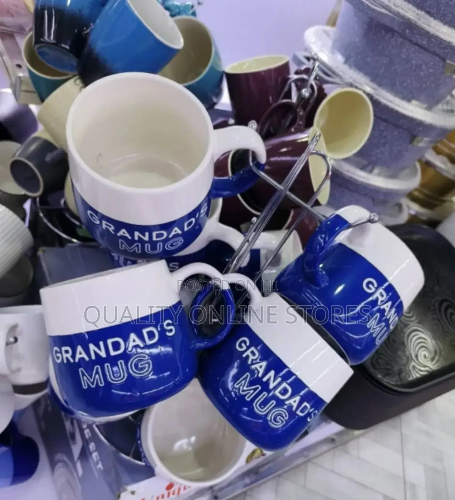 Stainless 6 Cups Holder