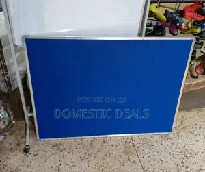 90x120cm Notice Board- Blue