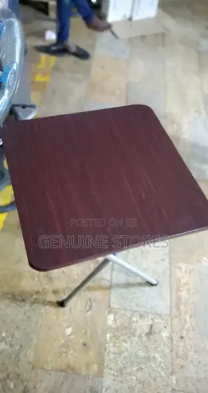 Folding Wooden Table With Metalic Stands.