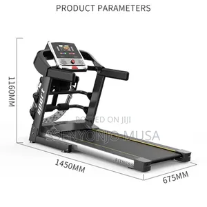 220kg Capacity Treadmill With Massage - 7" Hd Screen, 3.0hp.