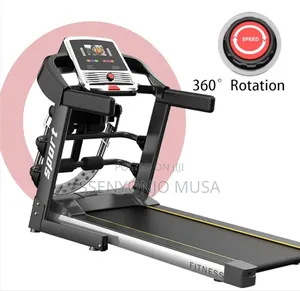 220kg Capacity Treadmill With Massage - 7" Hd Screen, 3.0hp.