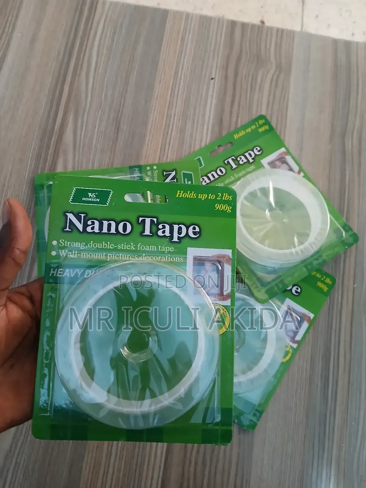 Heavy-Duty Sticky Foam Wall Mount Picture Adhesive Nano Tape