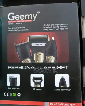 Geemy 3in1 Professional Electric Shaver Kit