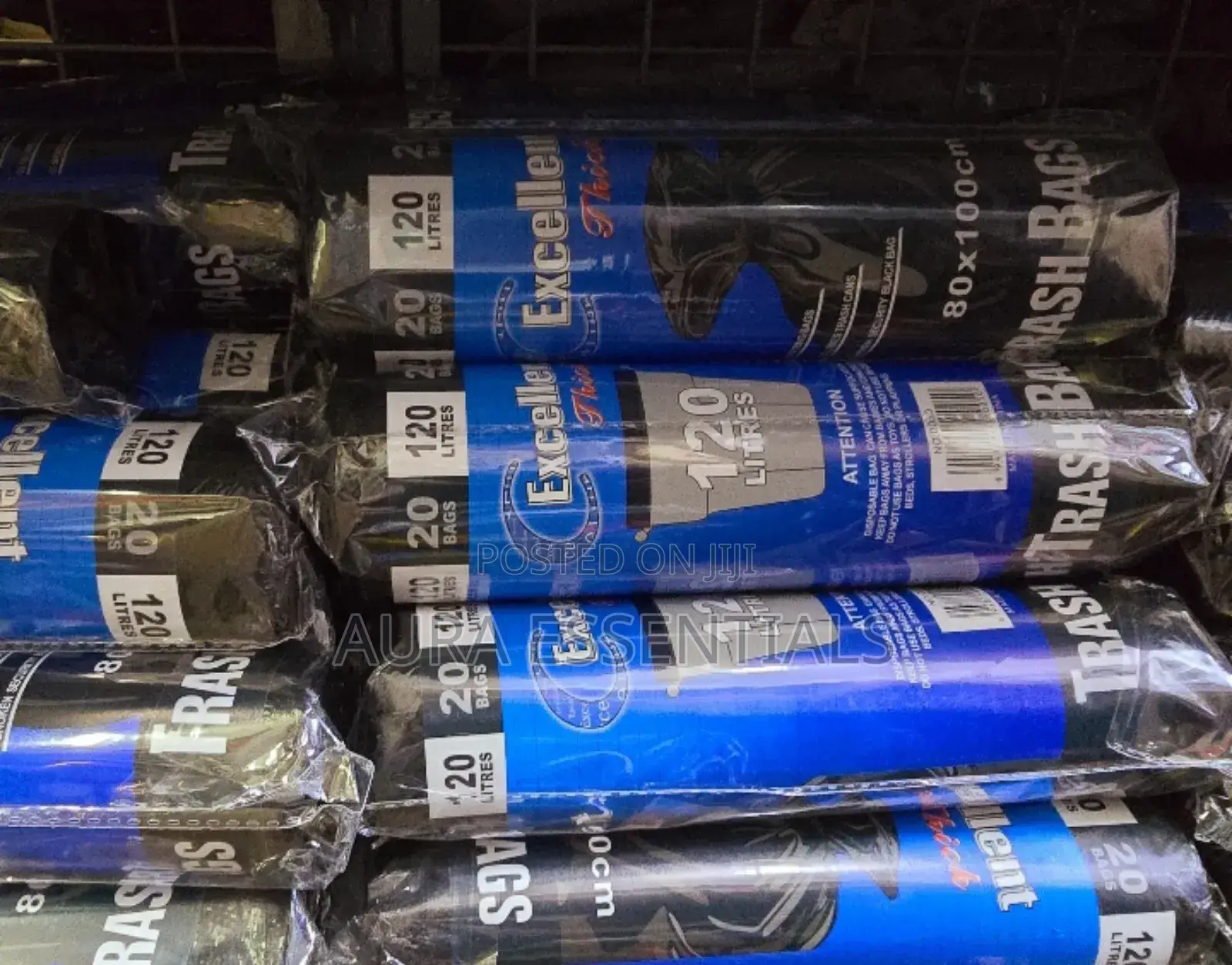 Excellent Trash Refuse Bags ( 120L)