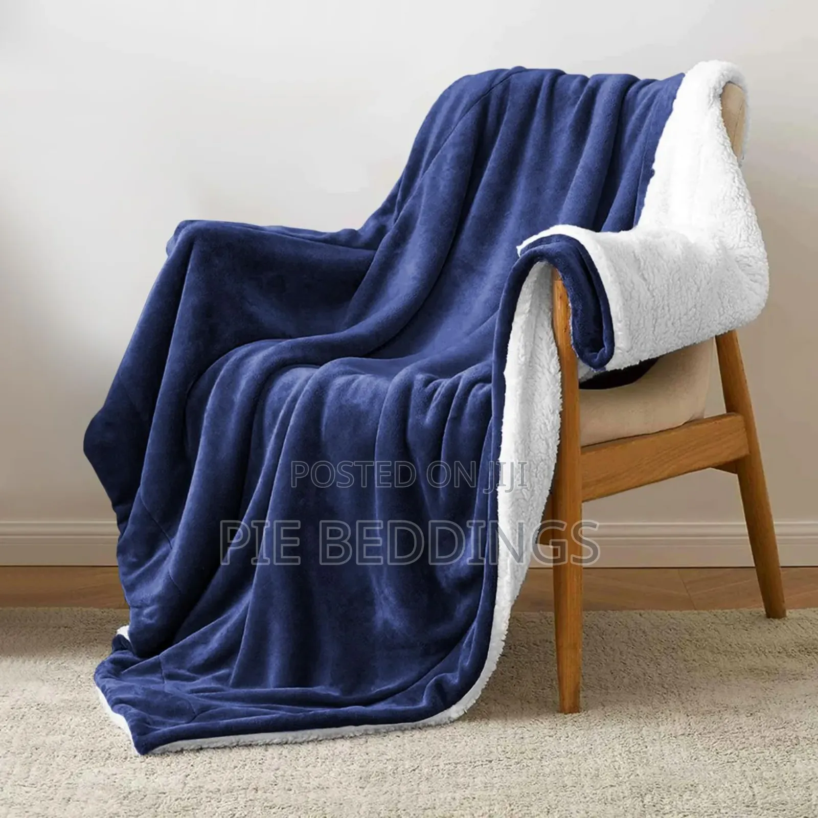 Navy Blue Fleece Blankets