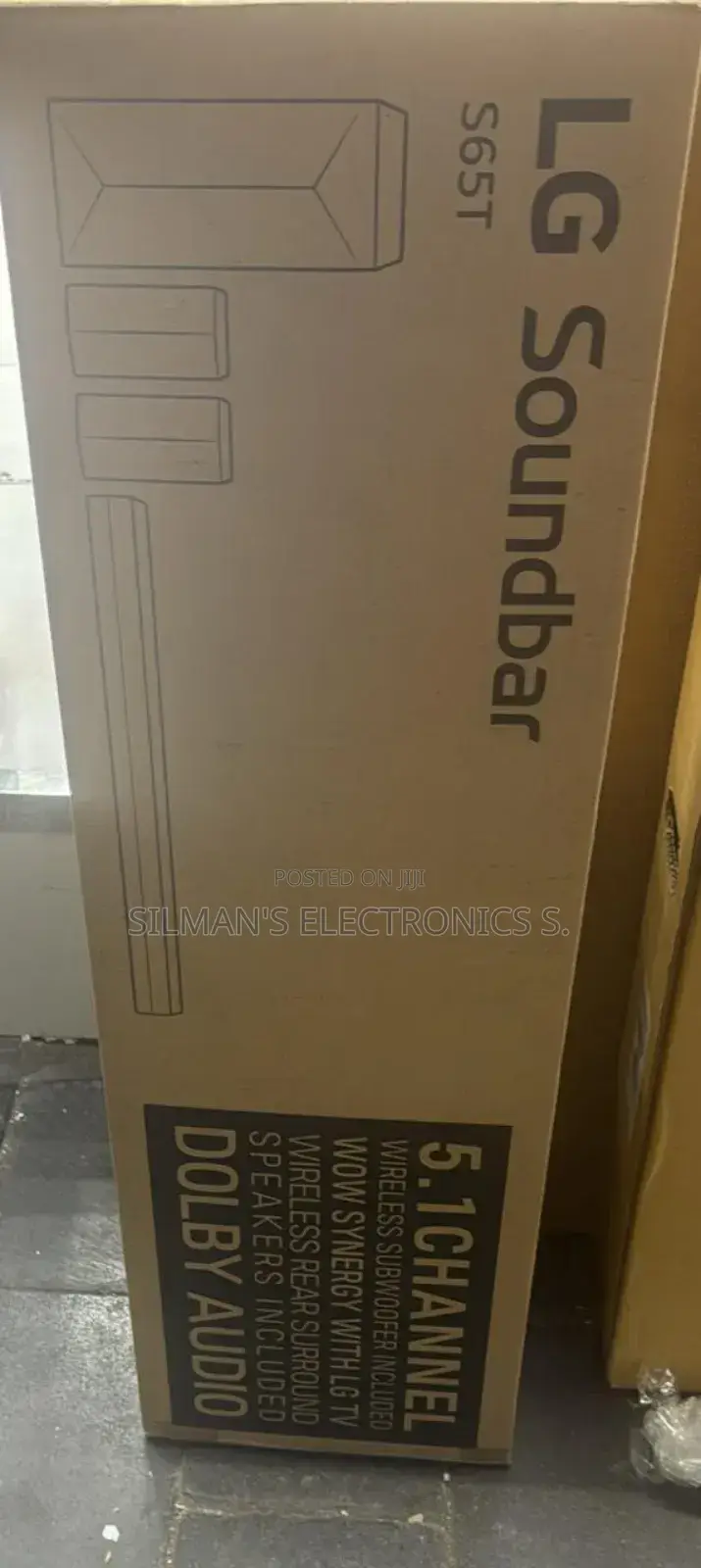 LG S65T 5.1 Channel Soundbar