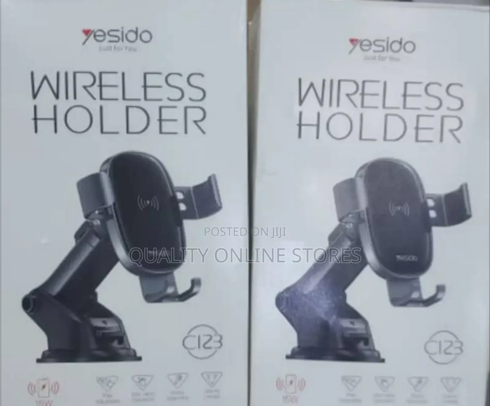 Rotating Wireless Phone Holder