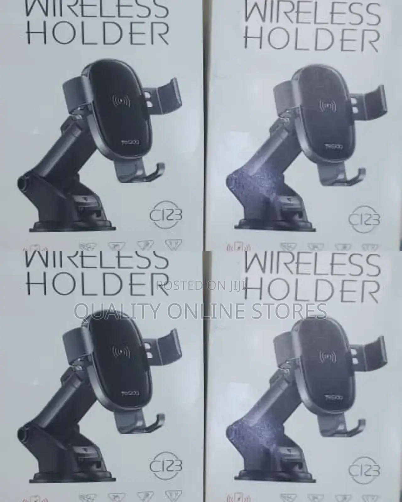 Rotating Wireless Phone Holder