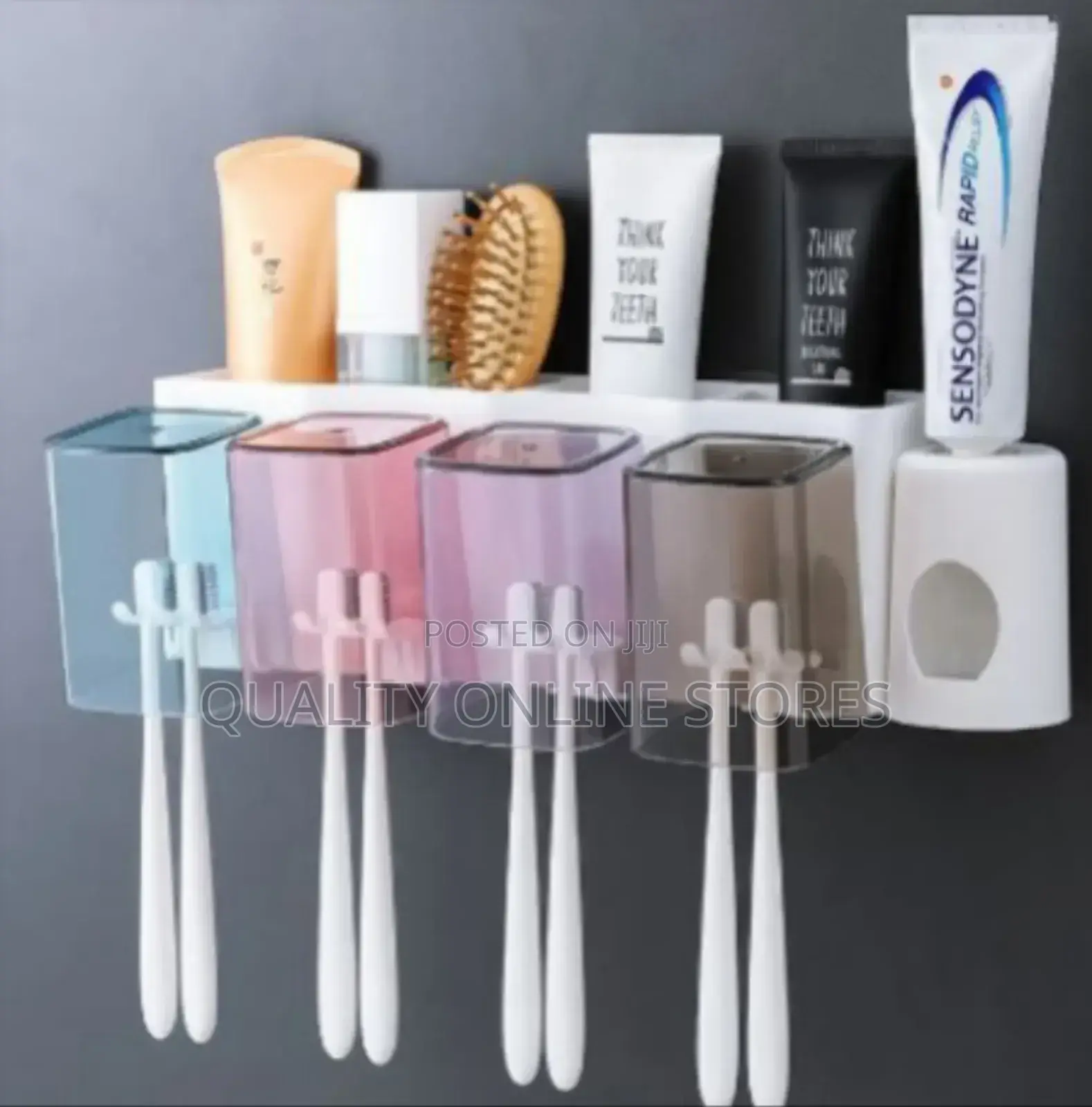 Mounted Toothbrush Holder