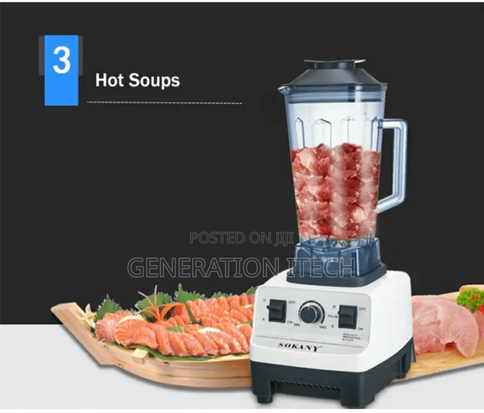 Multifunctional Blender - Super Power 7 Speed Blender