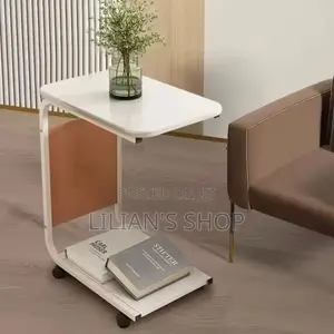 C Shaped Edge Table Snacks Tea Table
