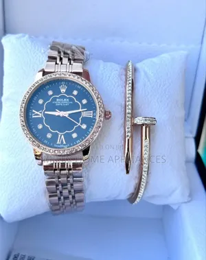 Rolex Rose Gold Ladies' Gift Box Watch