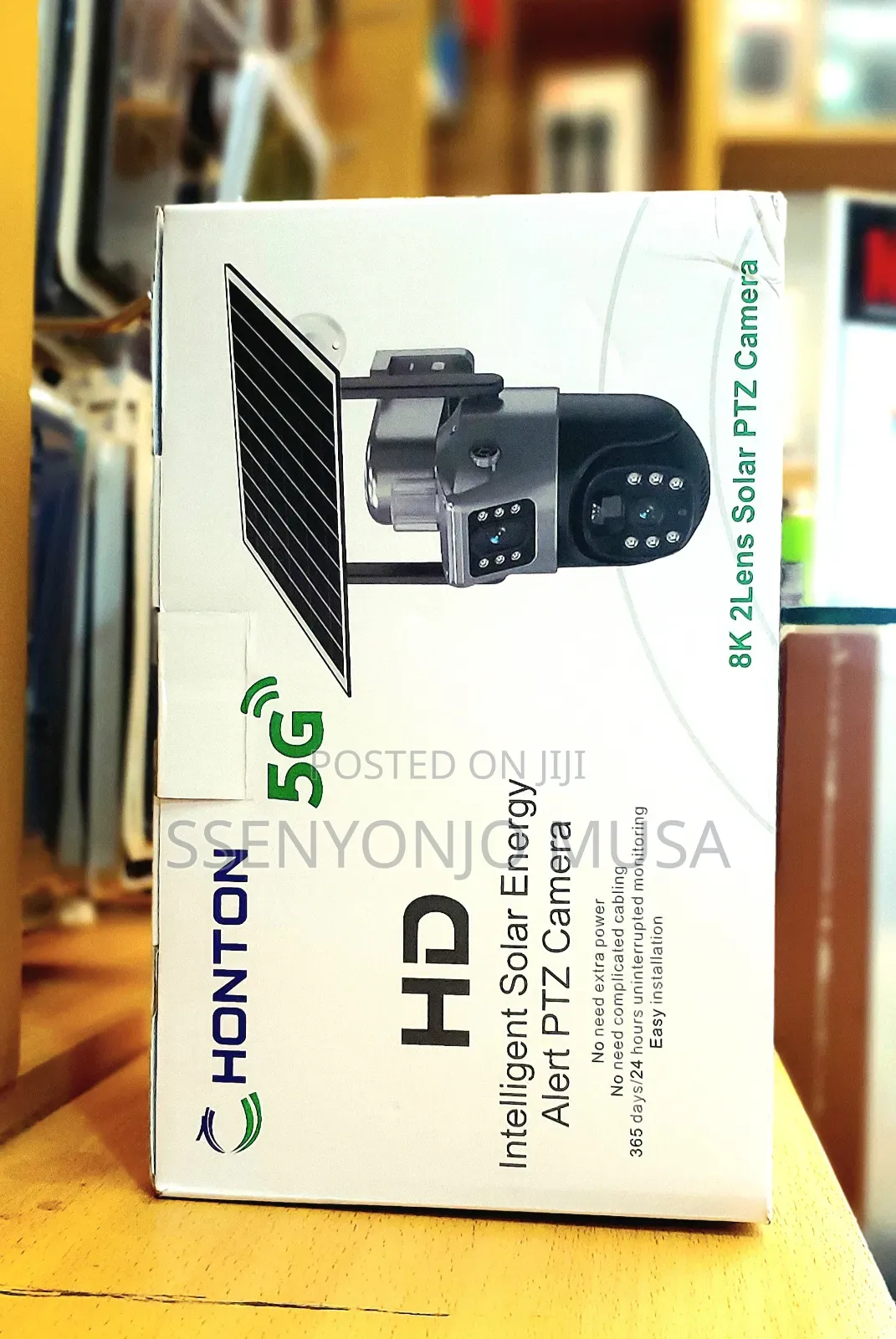 Honton 5g Hd Solar Ptz Camera - 2lens, Intelligent Energy