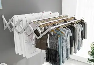 Mounted Outdoor Clothes Rack