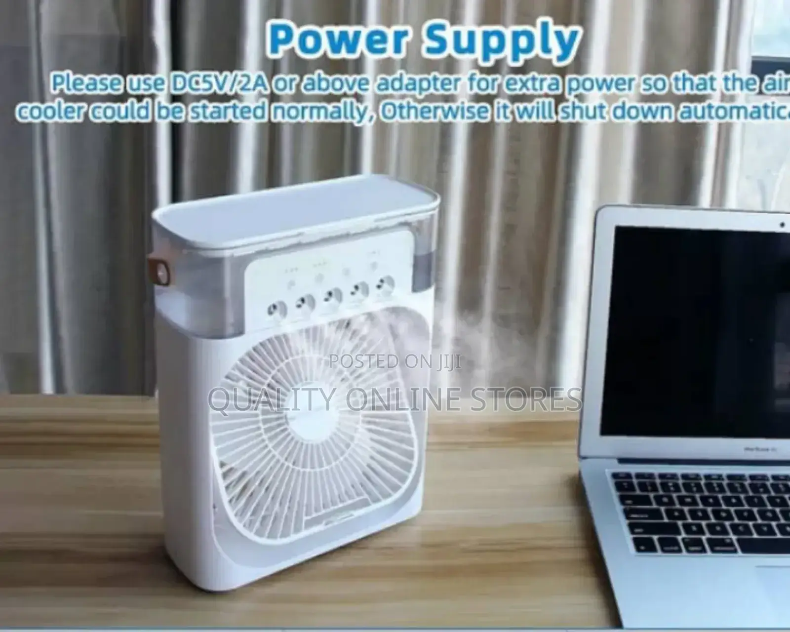 Rechargeable Humidifier Fan