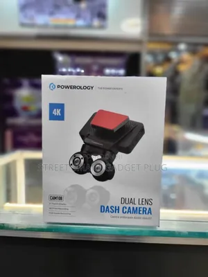 Powerology Dual Lens Dash Camera