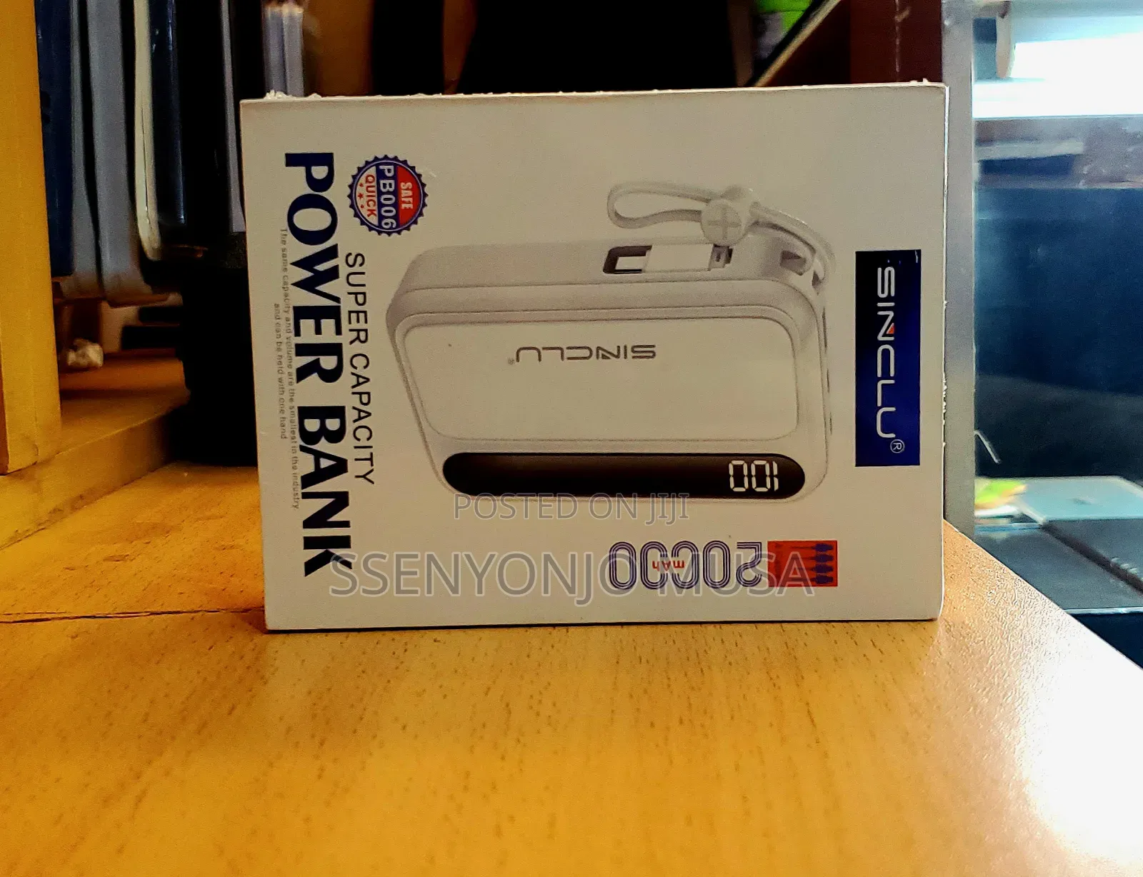Sinclu Pb-006 20000mah Portable Power Bank / 4-port Output