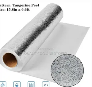 Silver Waterproof Wallpaper