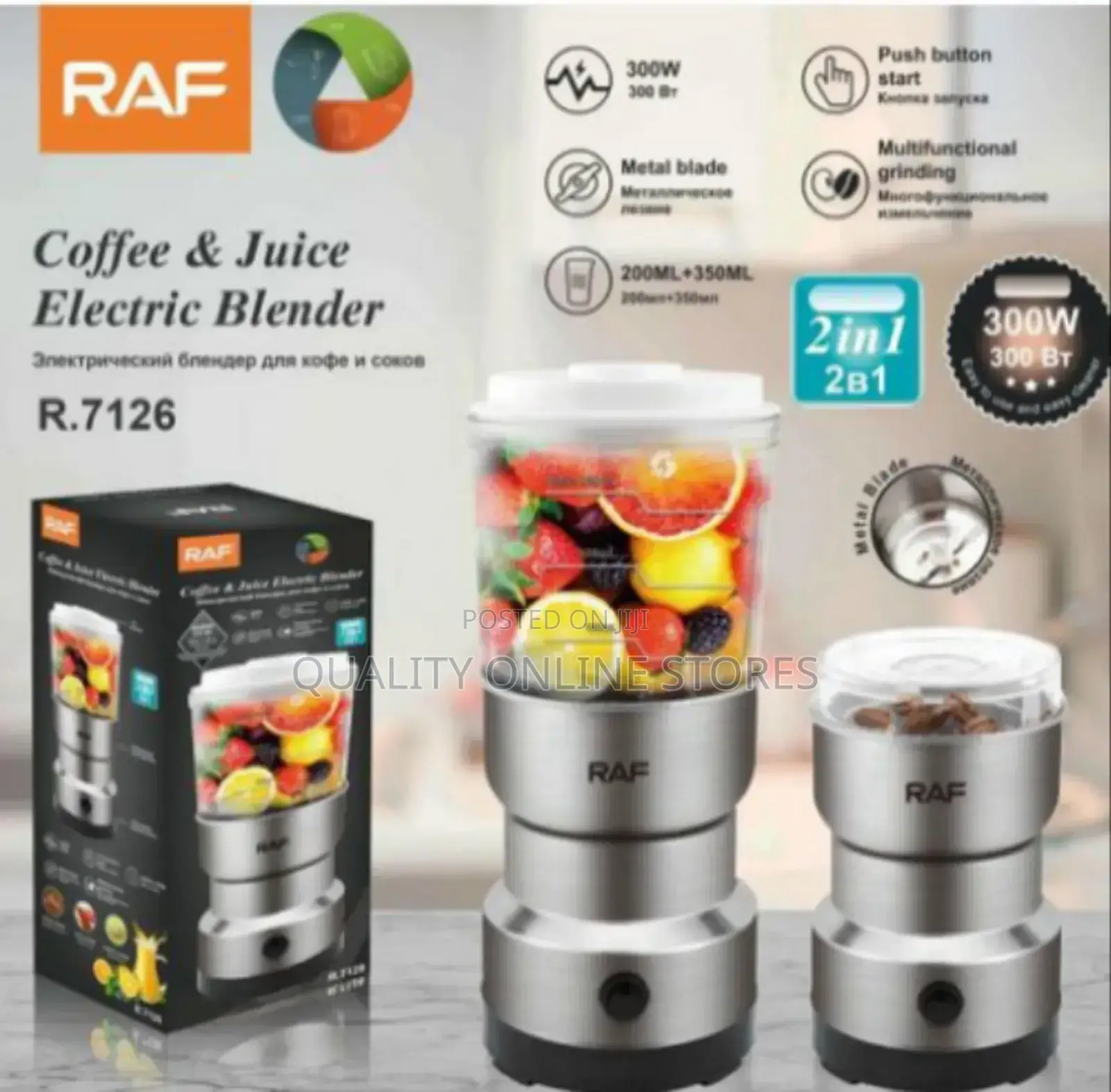 2 in 1 Mini RAF Juice Blender