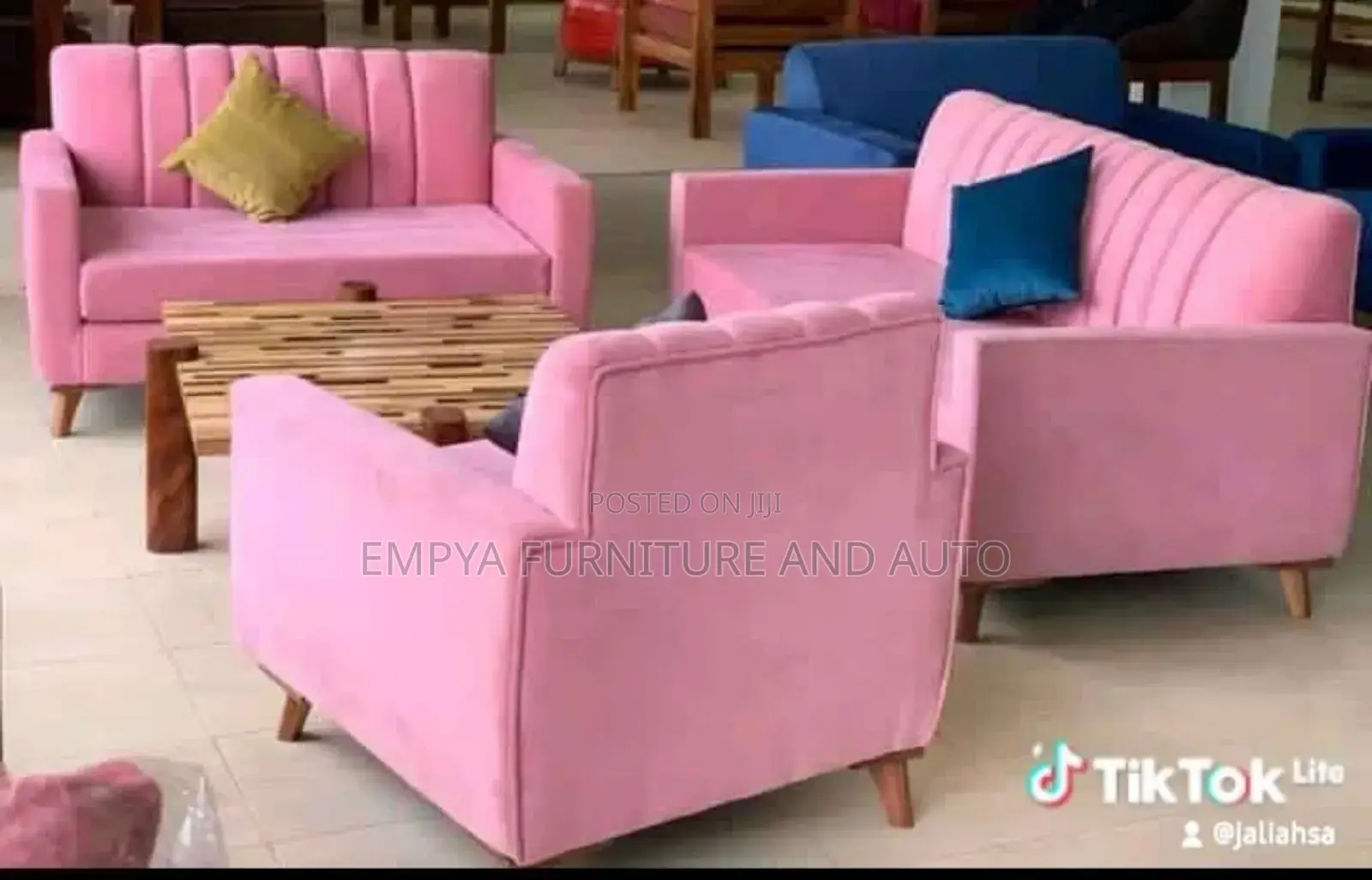 Usual Pink Sofa