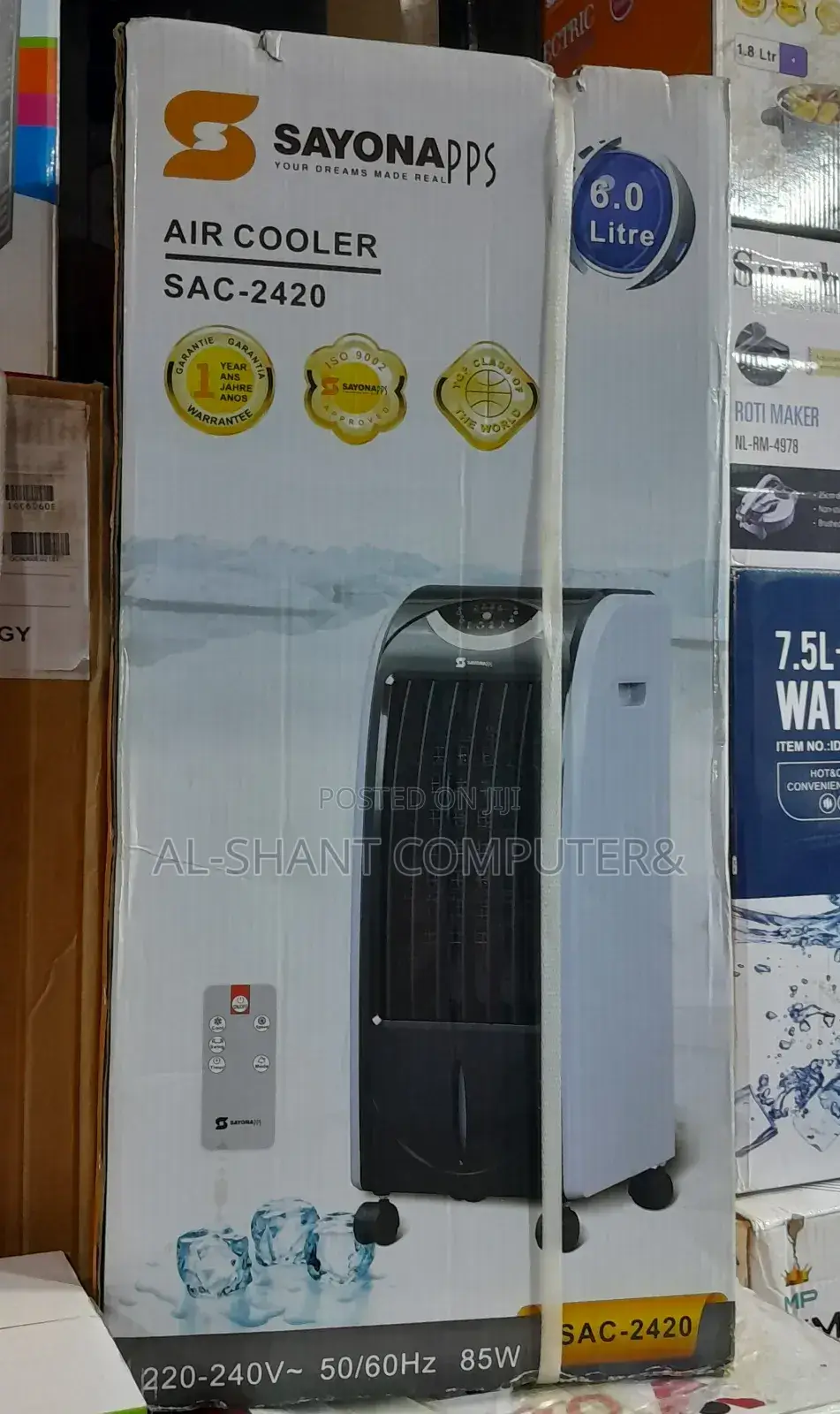 Air Cooler/Sayona 6 Litres Air Cooler