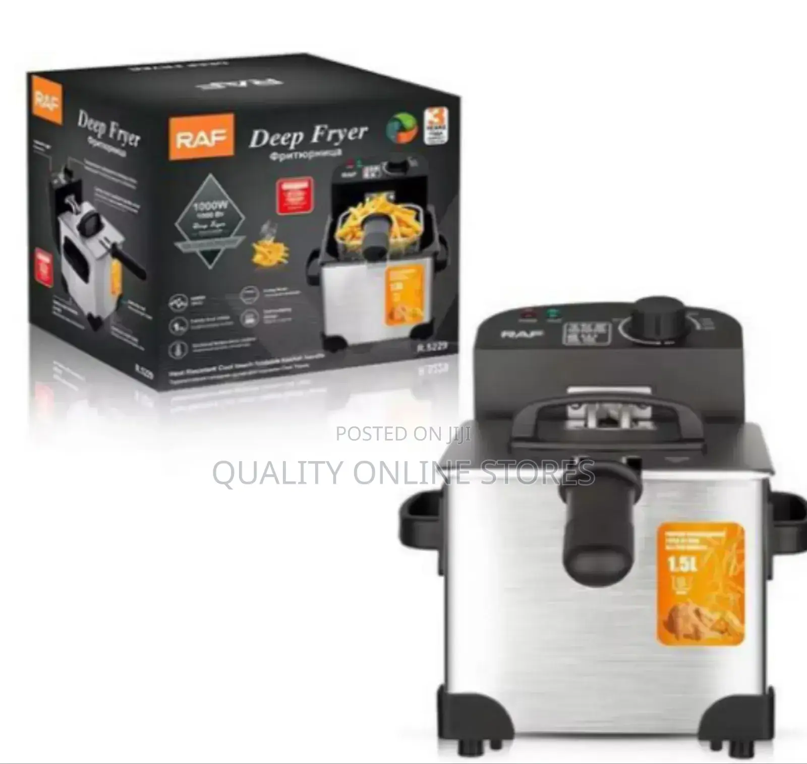 Electric RAF Single Deep Fryer