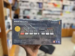 Black Magic Design Atem Mini Pro Hdmi Live Stream Switcher