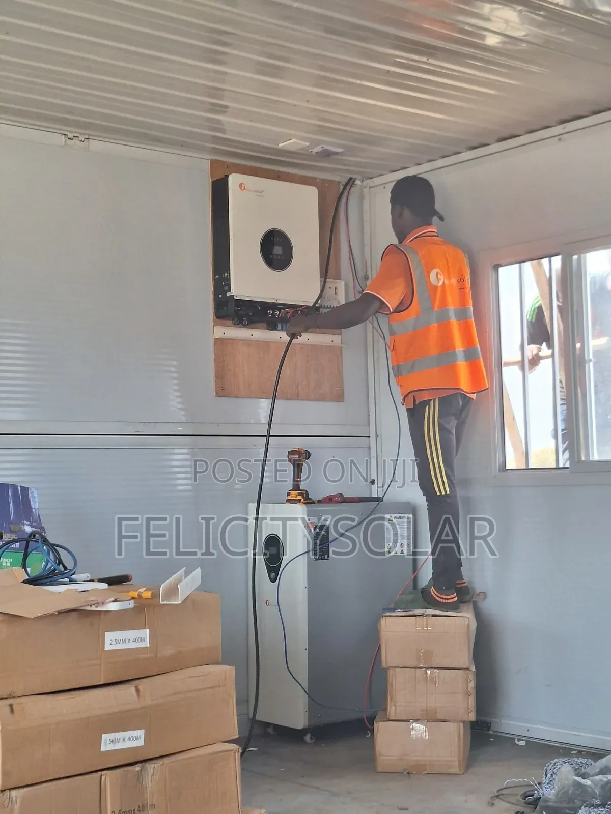 Solar System 8kva,17.5kw Lifepo4 48v