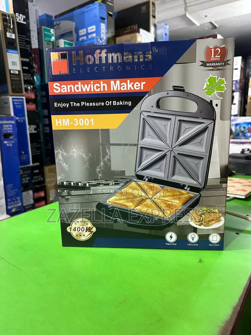Hoffman Sandwich Maker Hm-3001