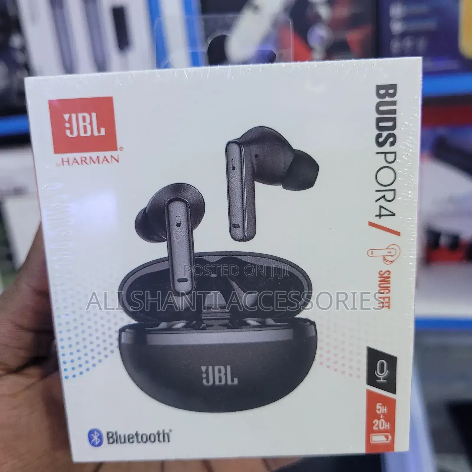 JBL Buds Por 4 Super Bass Air Pods