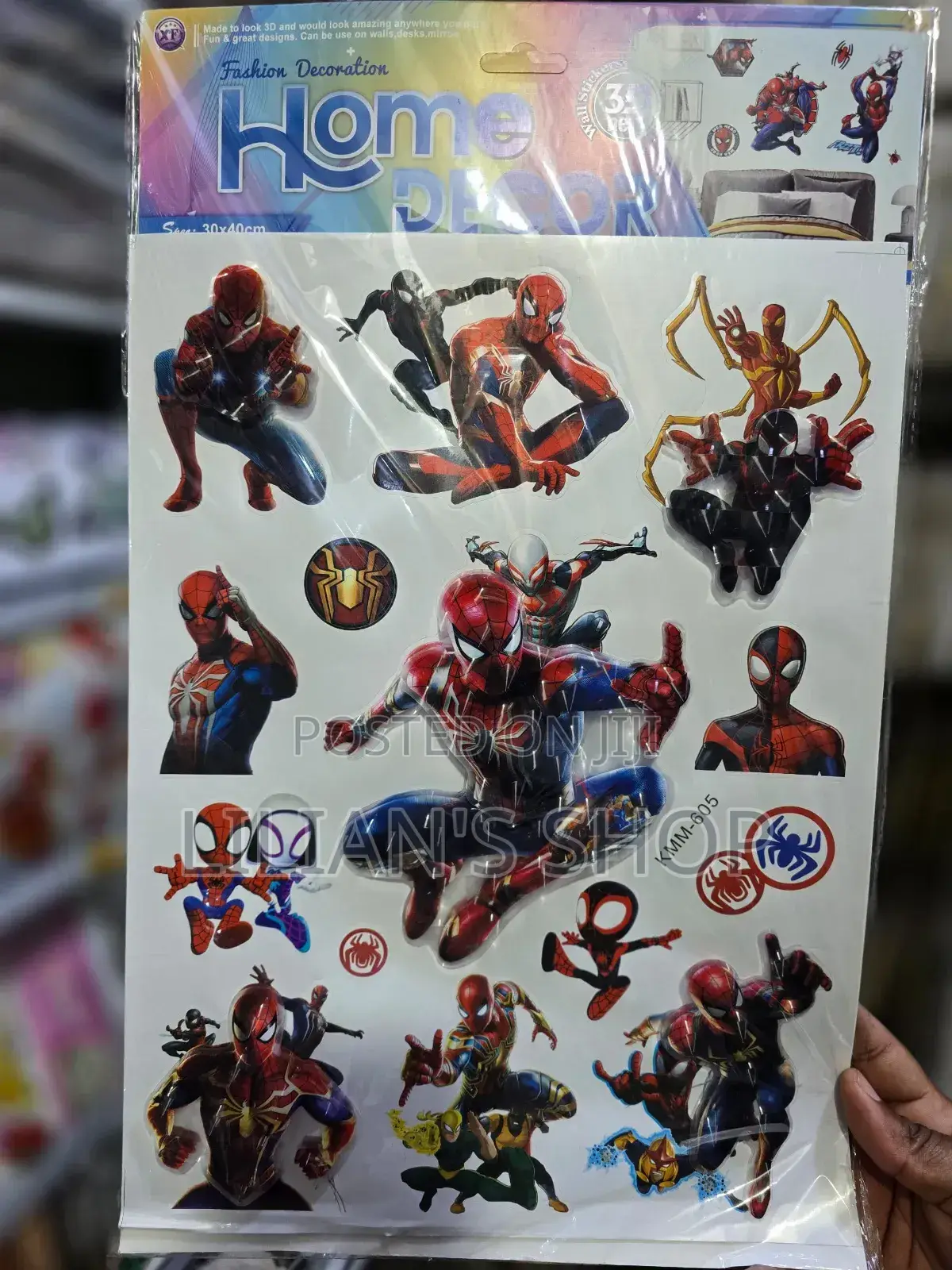Spinderman Wall Sticker